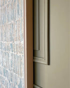 Close-up of Pure Patina – Light III highlighting subtle light tones, repetition and material texture